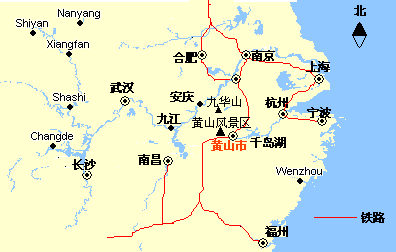 黃山風景區各景點交通信息一覽